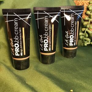 L.A. Girl HD PRO. Bb cream 🦩 3 sealed 1 oz containers 🦩 medium